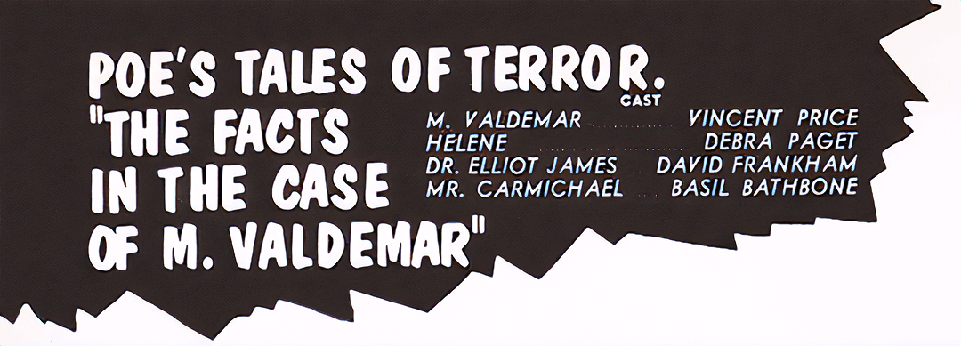 Poe's Tales Of Terror #1 The Facts In The Case Of M. Valdemar image number 3