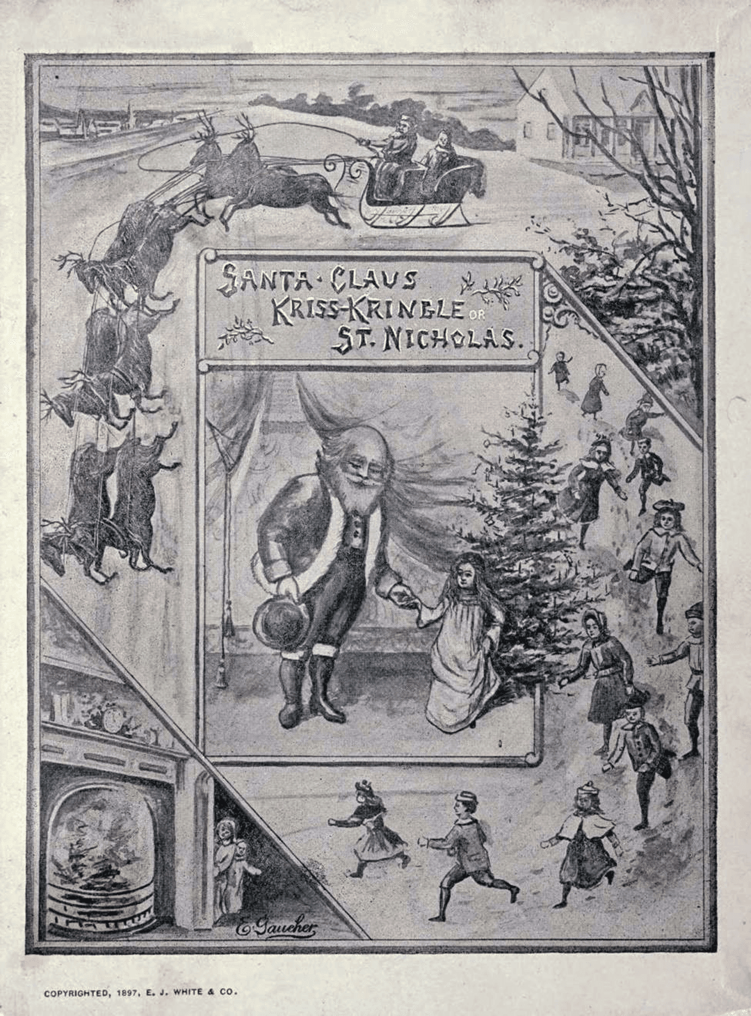 Santa Claus, Kriss Kringle or St. Nicholas #1 image number 0