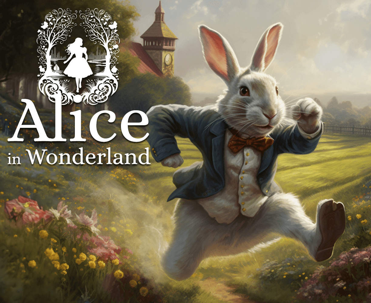 The cover art for the episode The Verdict from the comics series Alice in Wonderland, which is number 17 in the series