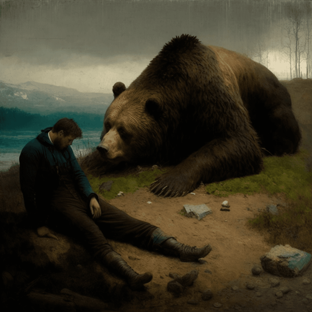 The Bear and the Two Travelers image number 2