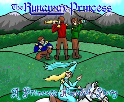 The Runaway Princess series cover