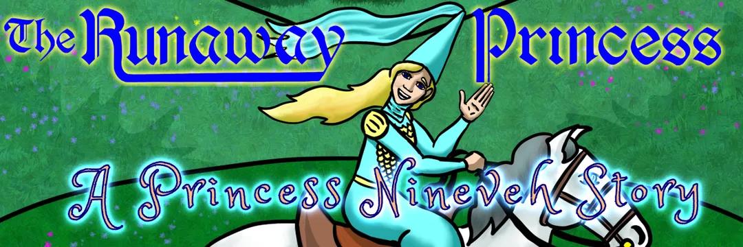 The Runaway Princess series cover art