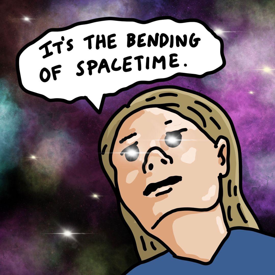 Space time image number 1