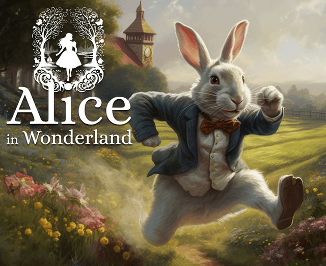 Alice in Wonderland cover art