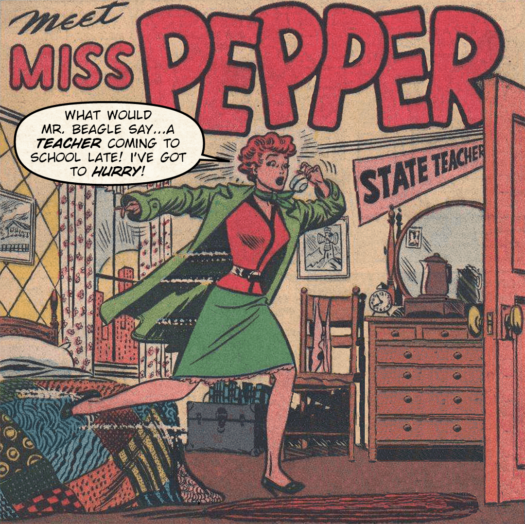 Meet Miss Pepper #1 - Late On My First Day! image number 2