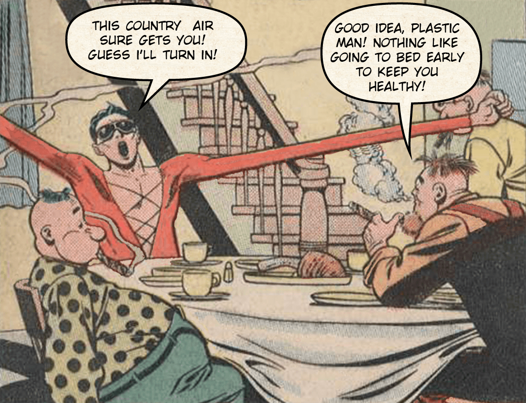 Plastic Man at the Farm #2 - This Is The Life image number 13