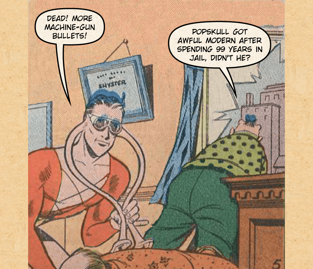  Plastic Man, 99 years #3 - Popskull Gets Awful Modern image number 3