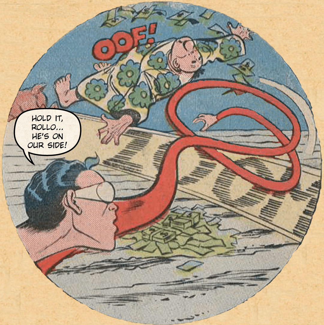 Plastic Man at the Farm #3 - Getting My Goat image number 24