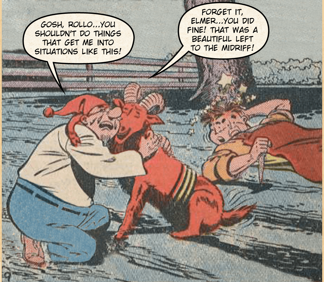 Plastic Man at the Farm #3 - Getting My Goat image number 7