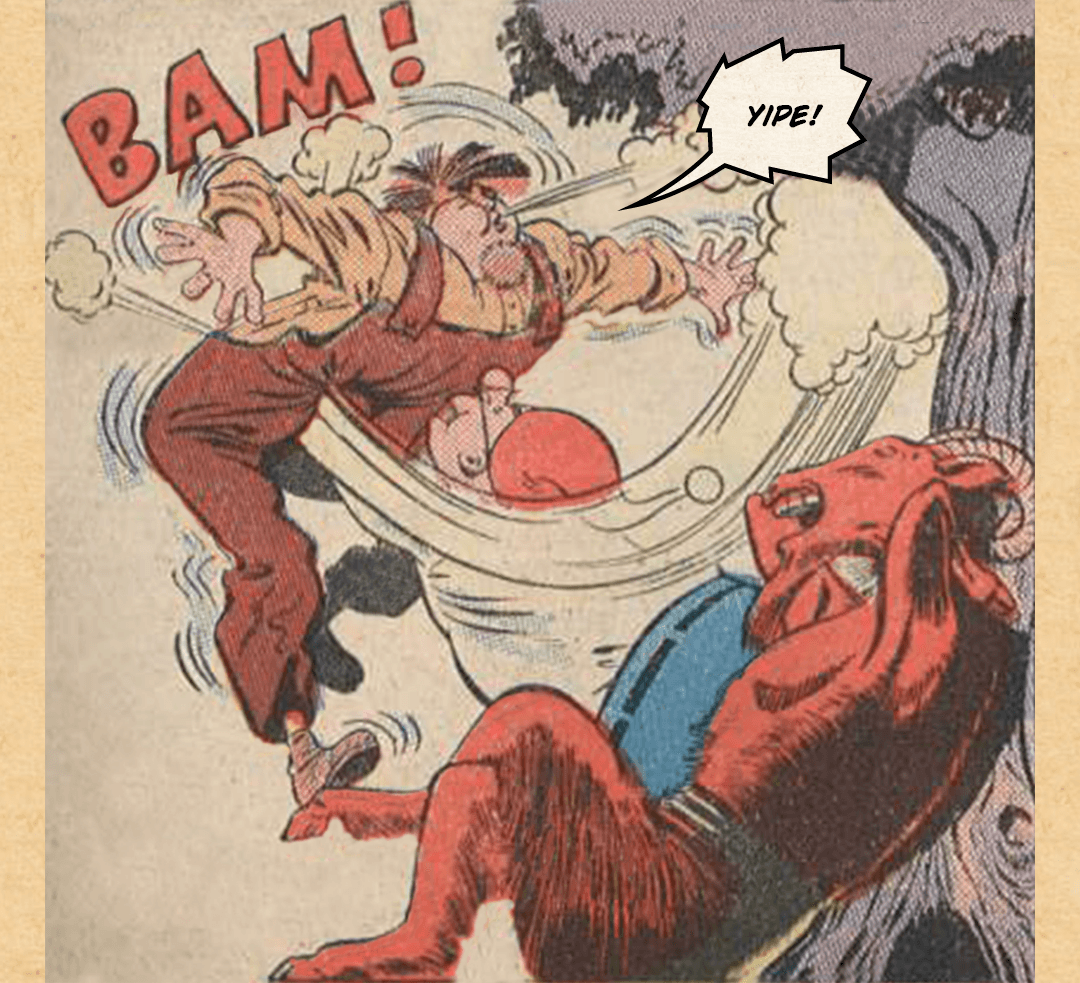 Plastic Man at the Farm #3 - Getting My Goat image number 6