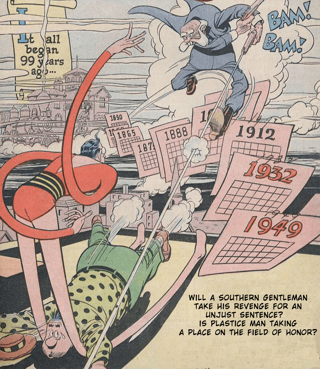 Plastic Man, 99 years #1 - A Century of Vengeance image number 3