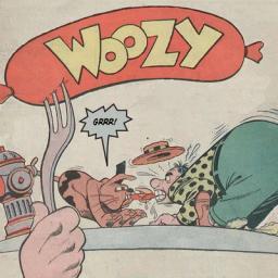 Woozy and the Hot Dog #1 episode cover