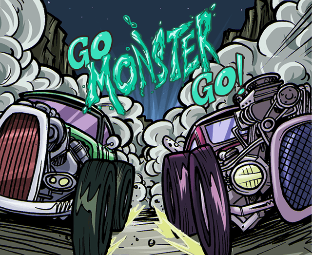Go Monster Go! cover art