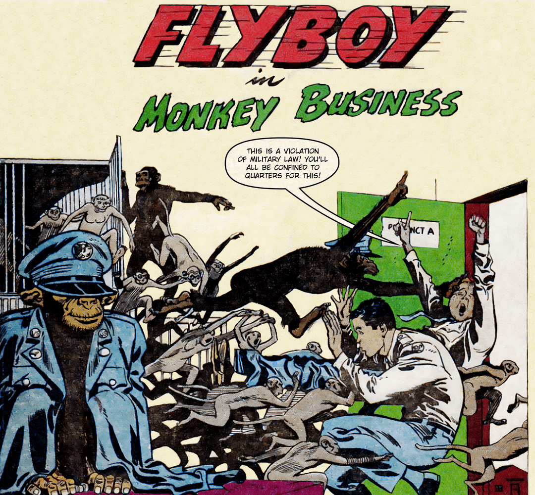 Flyboy #1 - Monkey Business image number 3