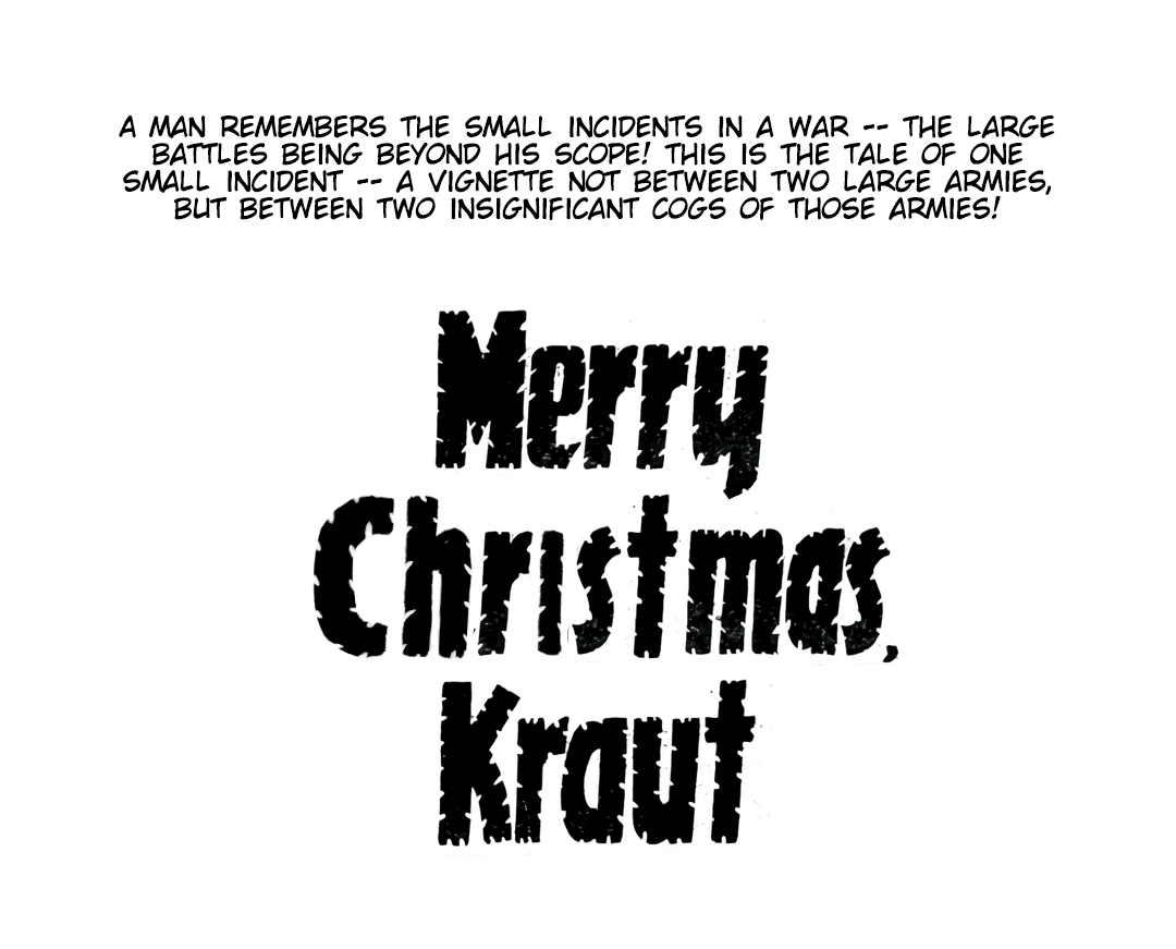 Merry Christmas, Kraut #1 image number 0