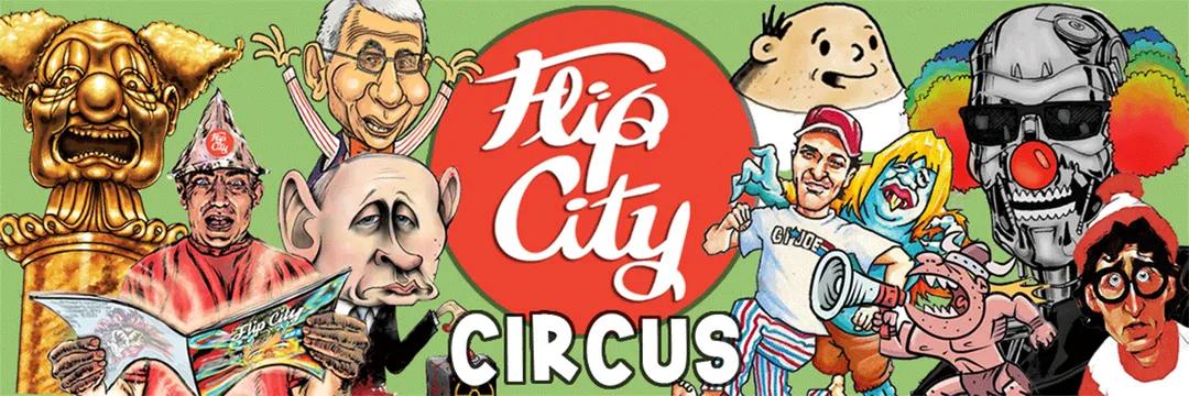 Flip City Circus series cover art