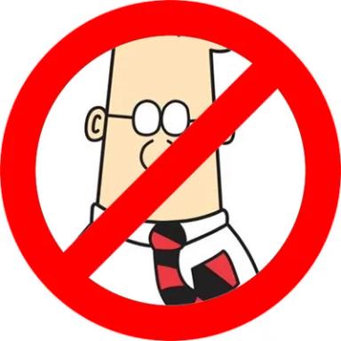 Definitely NOT Dilbert episode cover