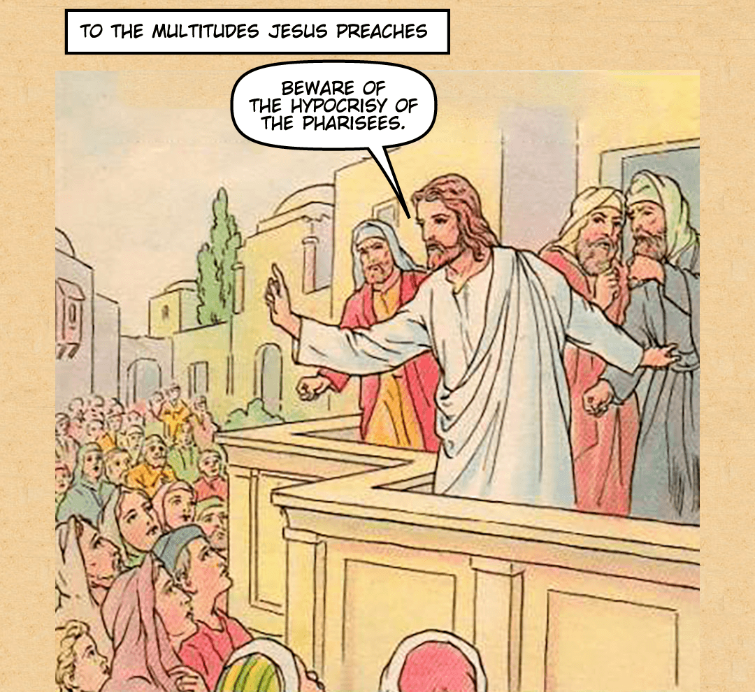 The Pharisees Dispute With Jesus image number 9