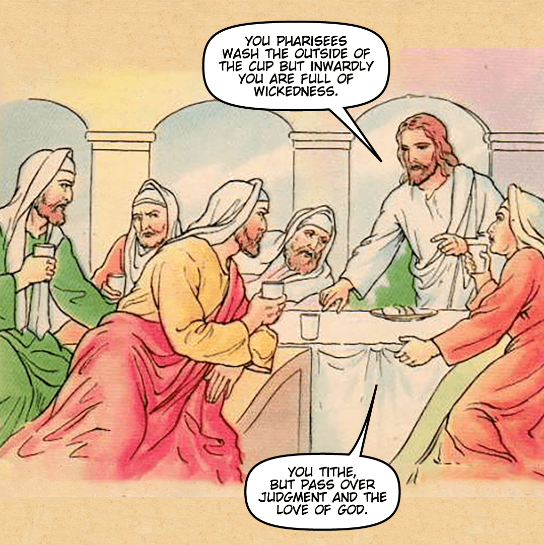 The Pharisees Dispute With Jesus image number 6