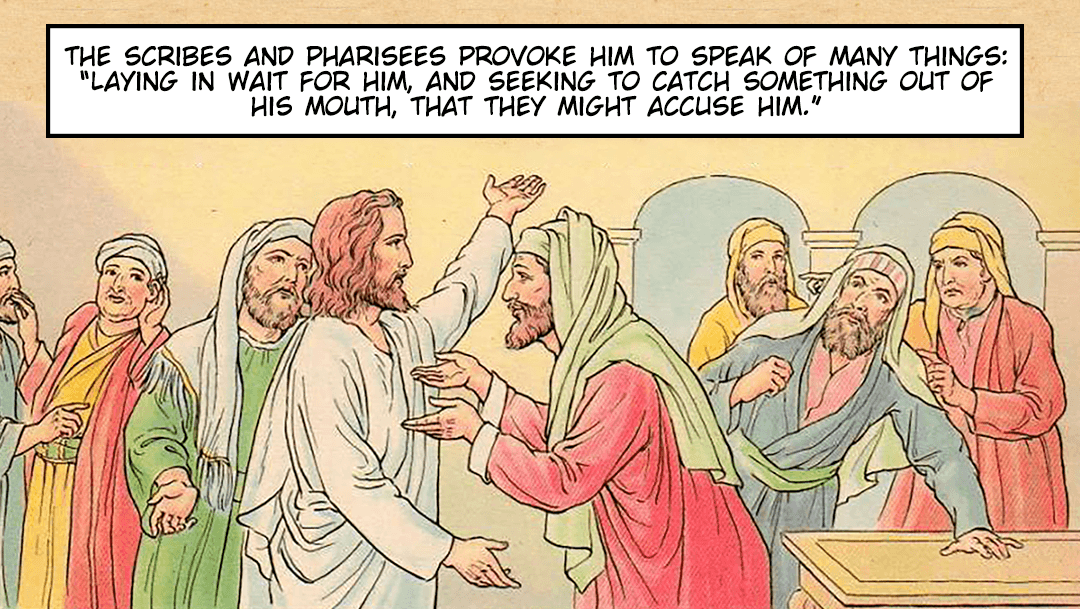 The Pharisees Dispute With Jesus image number 8